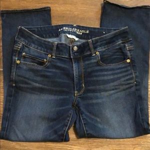American Eagle crop jeans